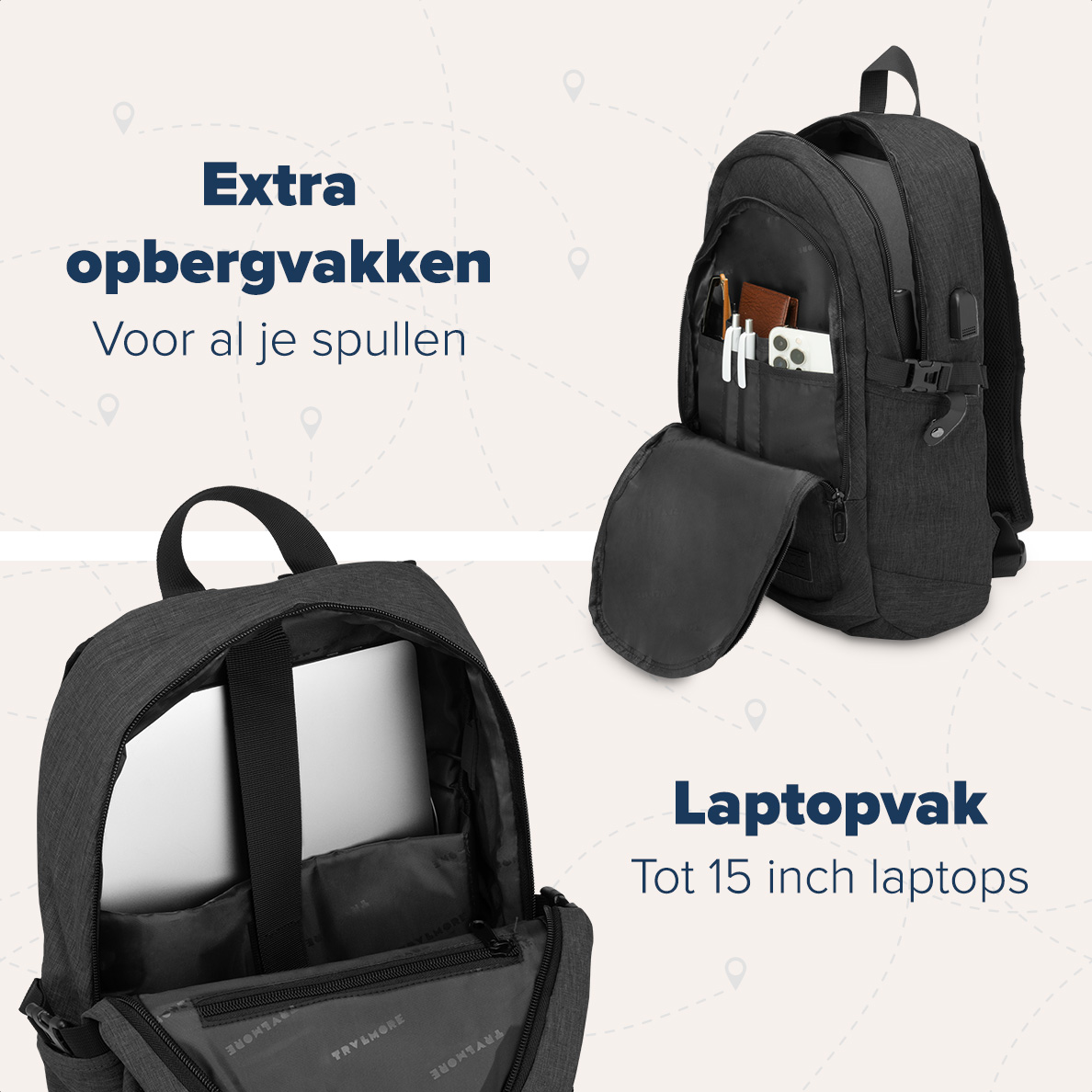 Tas, Rugzak, Accessoires, Handtas
