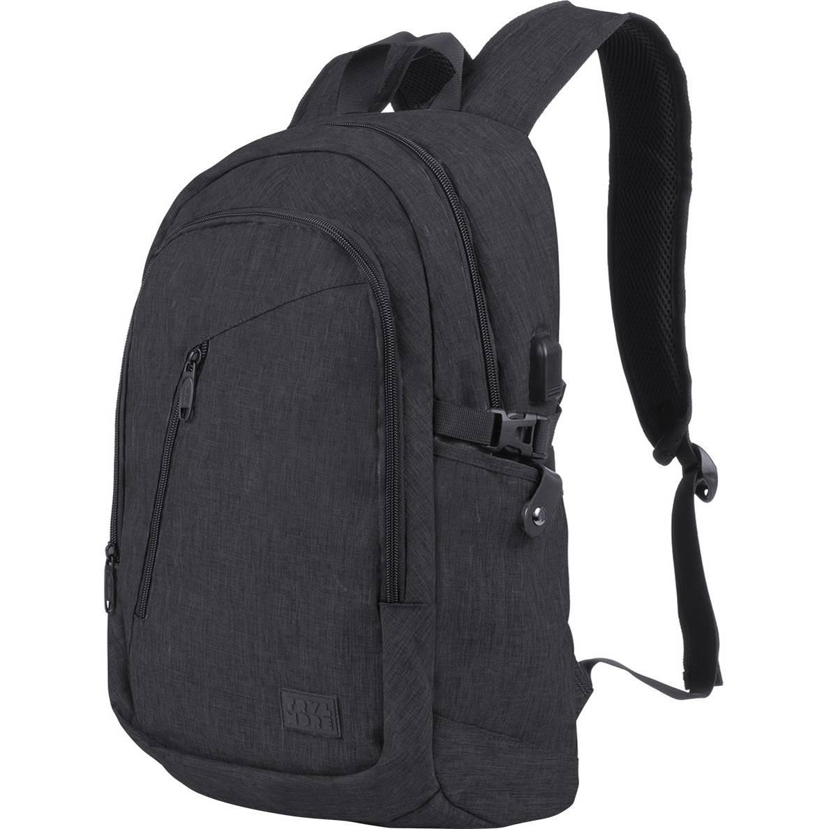 TRVLMORE Rugzak 25L 15,6 inch Laptop Schooltas Zwart