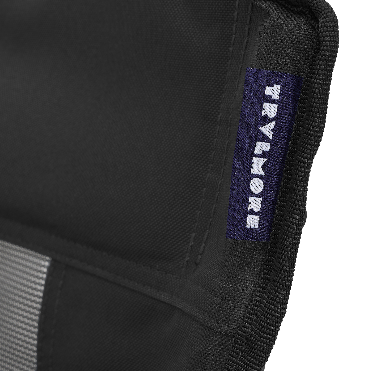 rugzak, rugzakriem, zwart, polyester, label