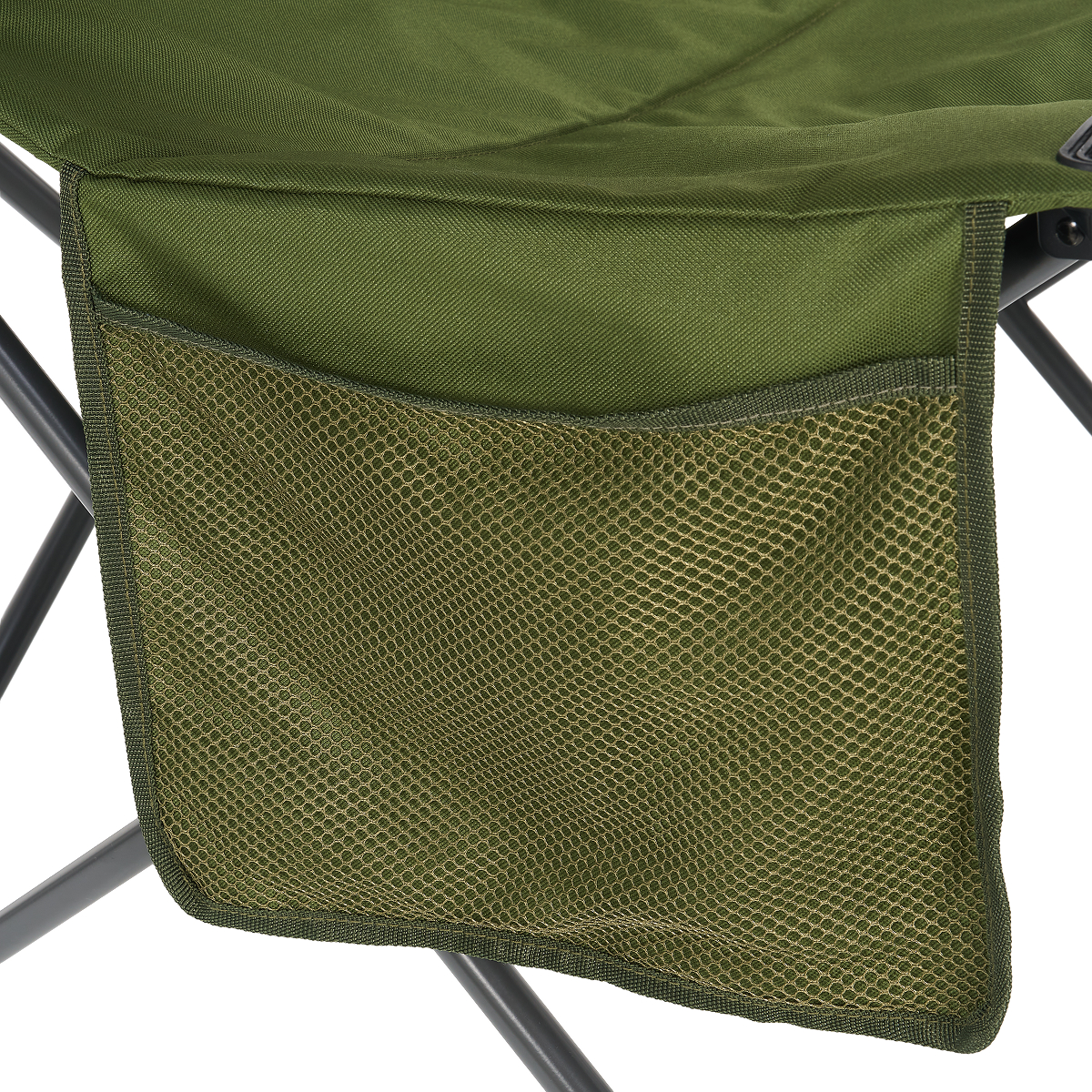 olieklip, nettas, mesh pocket, kledingstoel, militaire groen