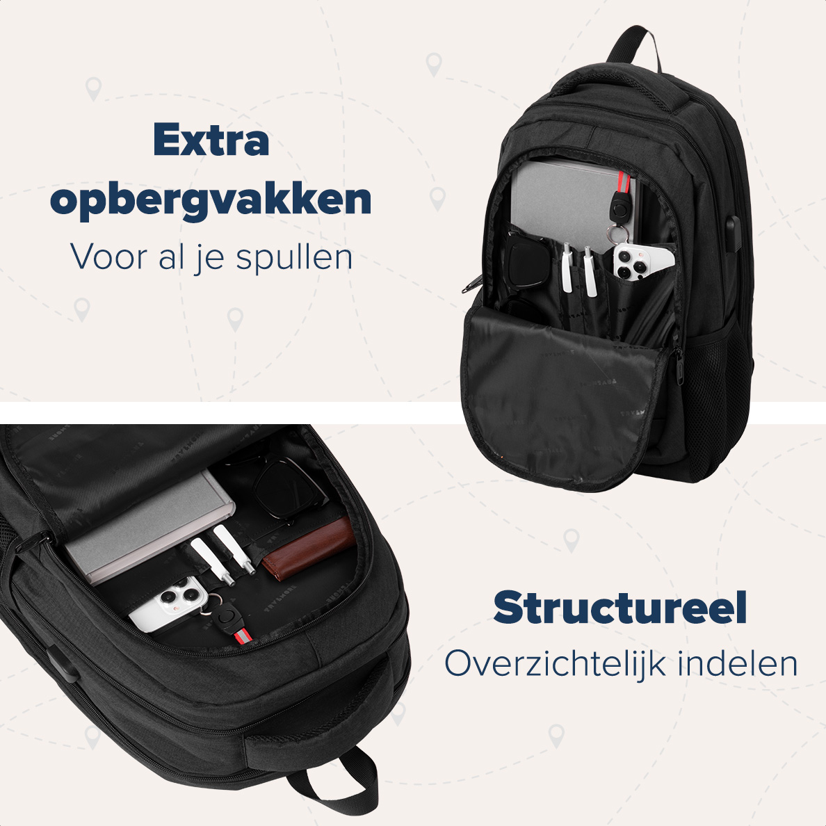 Tas, Rugzak, Accessoires, Handtas