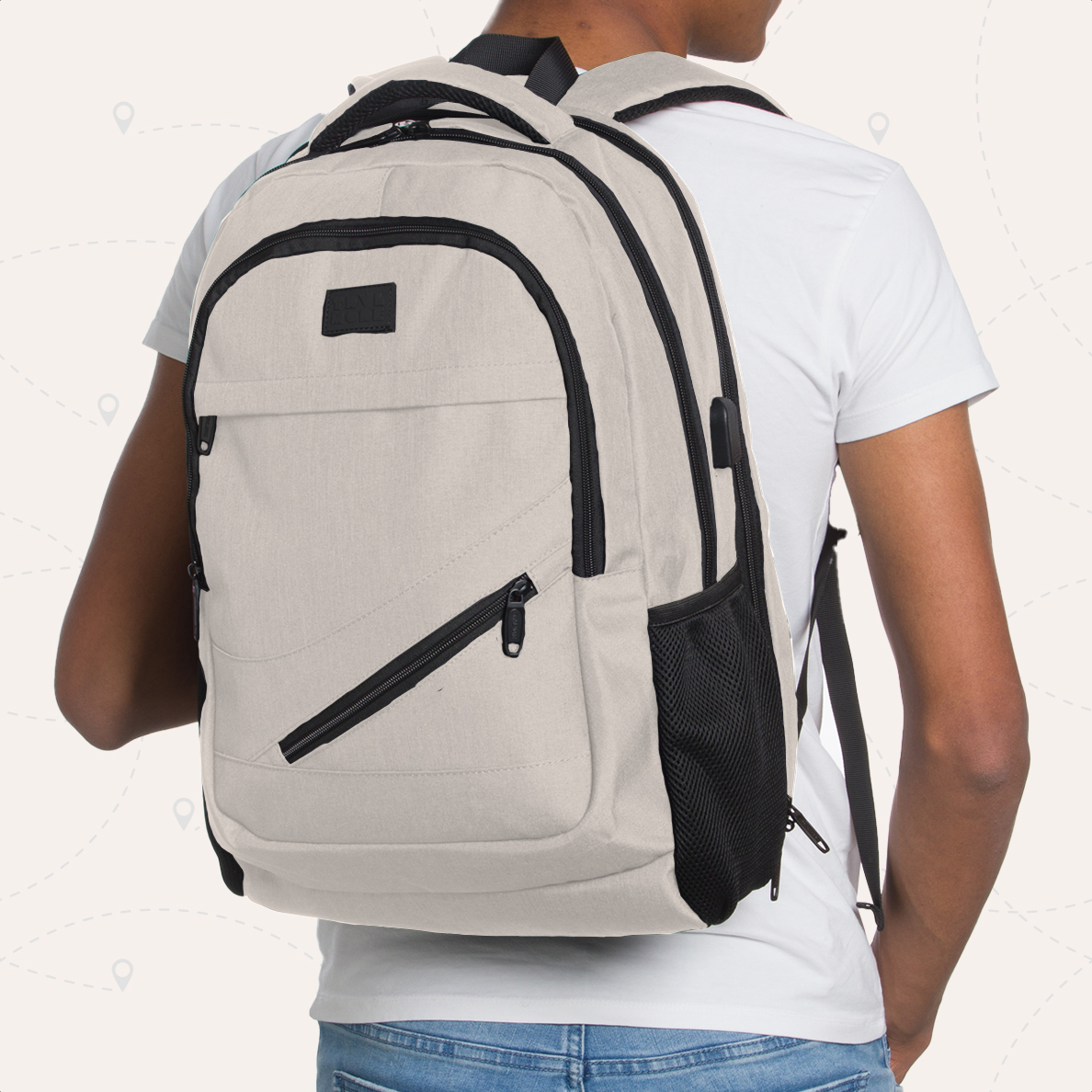 Tas, Rugzak, Volwassene, Man, Persoon