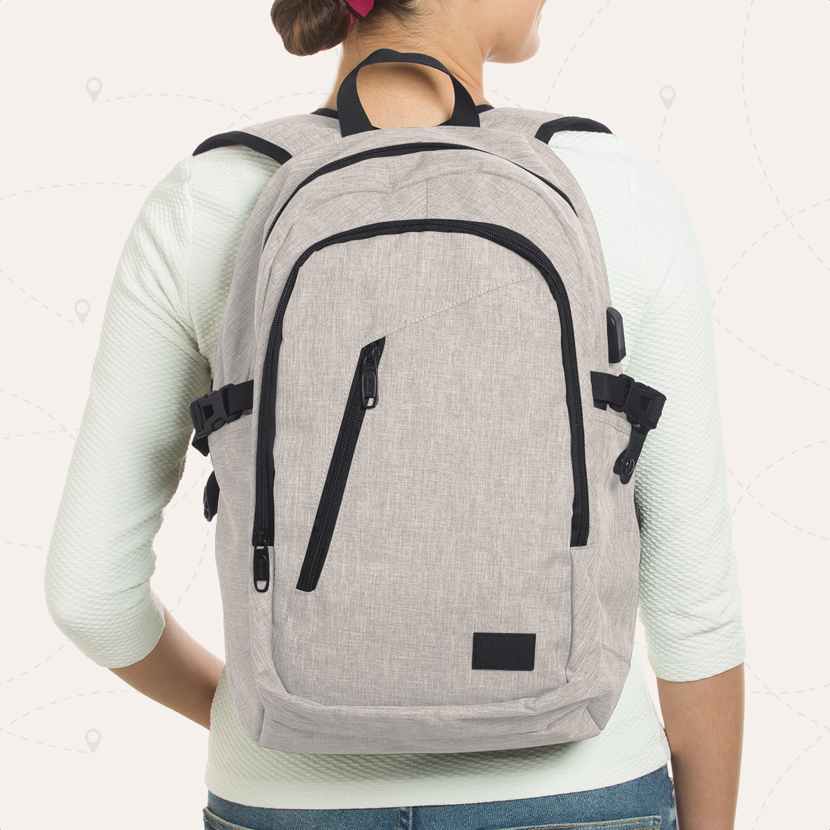 Tas, Rugzak, Persoon