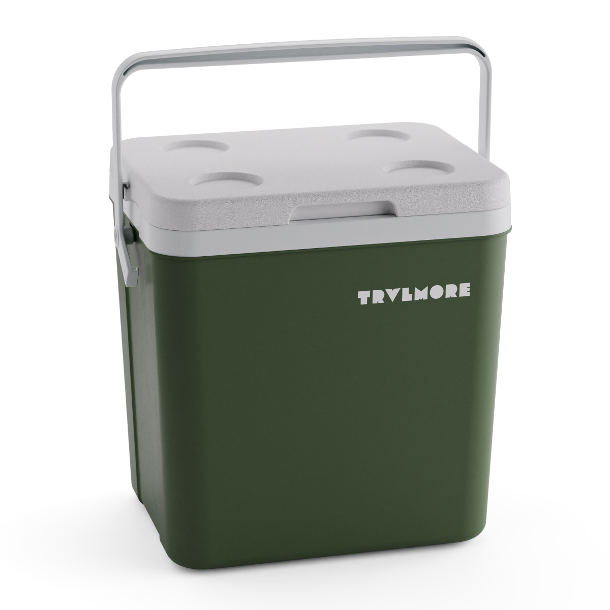 koelbox, camping, groen, verkoop, handvat