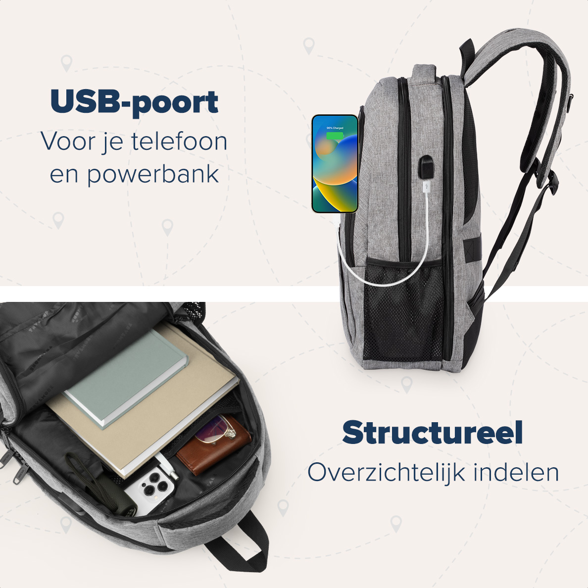 Tas, Rugzak, Accessoires, Handtas