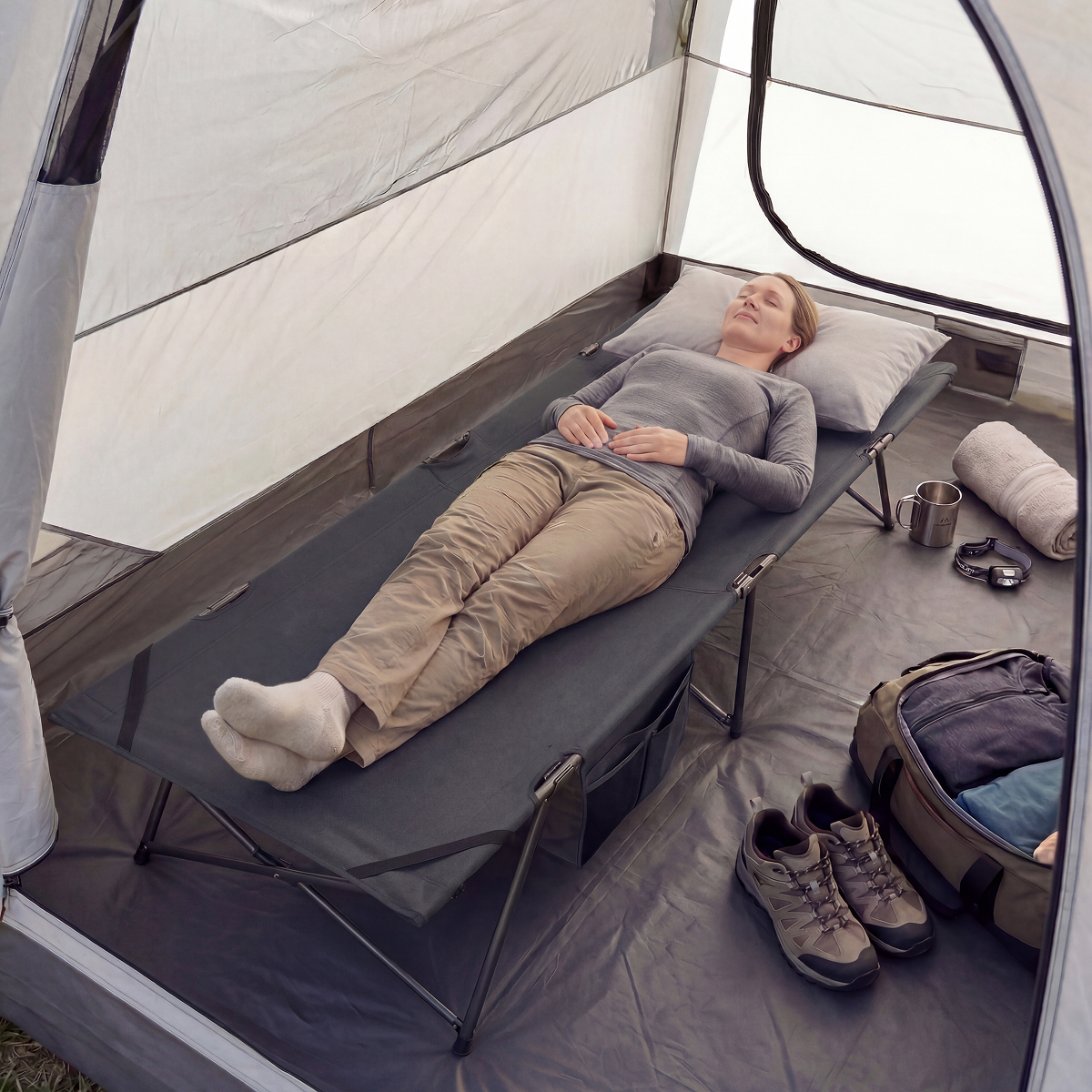 luchtbed, bed, camping, twee?