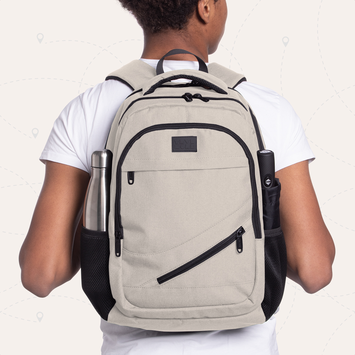 Tas, Rugzak, Volwassene, Man, Persoon