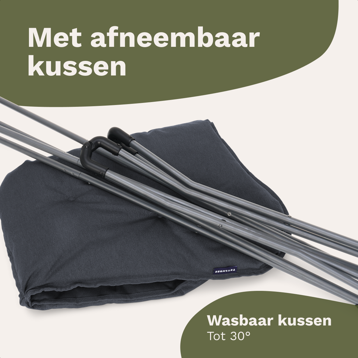 kussen, kussenhoes, wasbaar, donkergrijze kussenhoes, kussen met frame