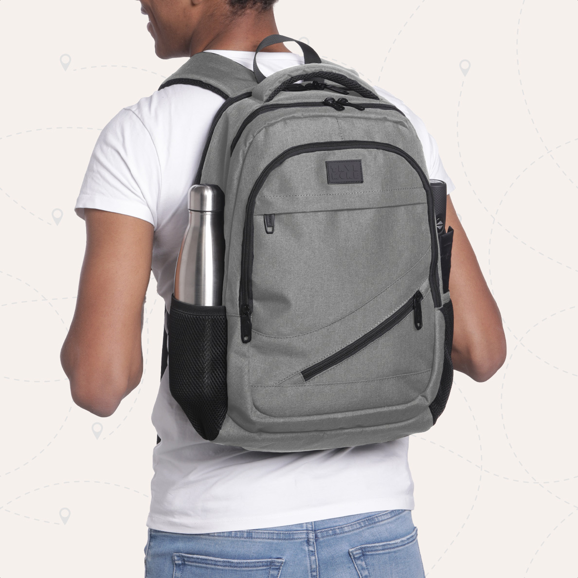 Tas, Rugzak, Jeans, Man, Persoon