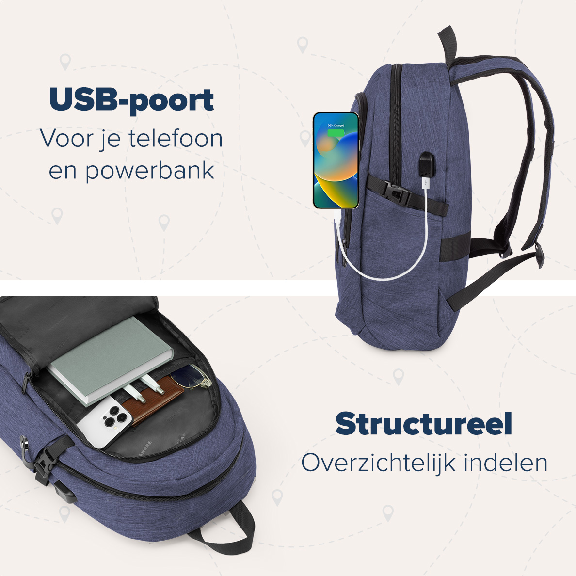 Tas, Rugzak, Accessoires, Handtas