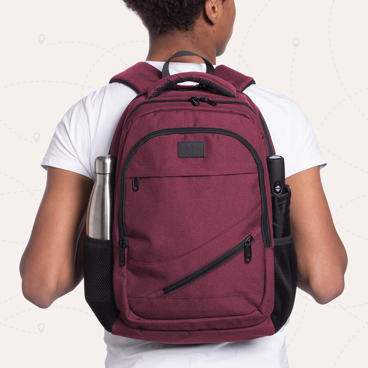 Tas, Rugzak, Volwassene, Man, Persoon