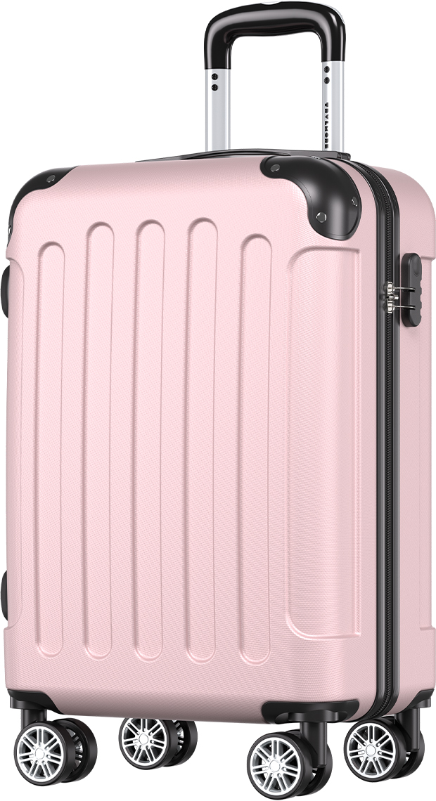 Handbagage Verticaal Koffer Roségoud