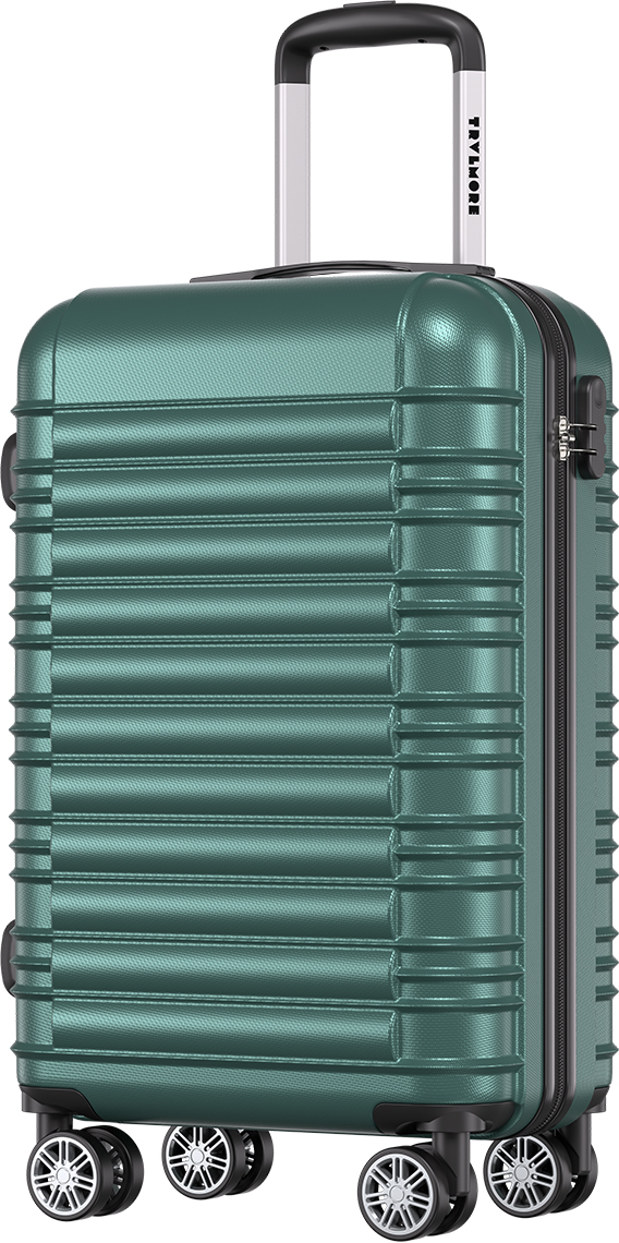Handbagage Horizontaal Koffer Donkergroen
