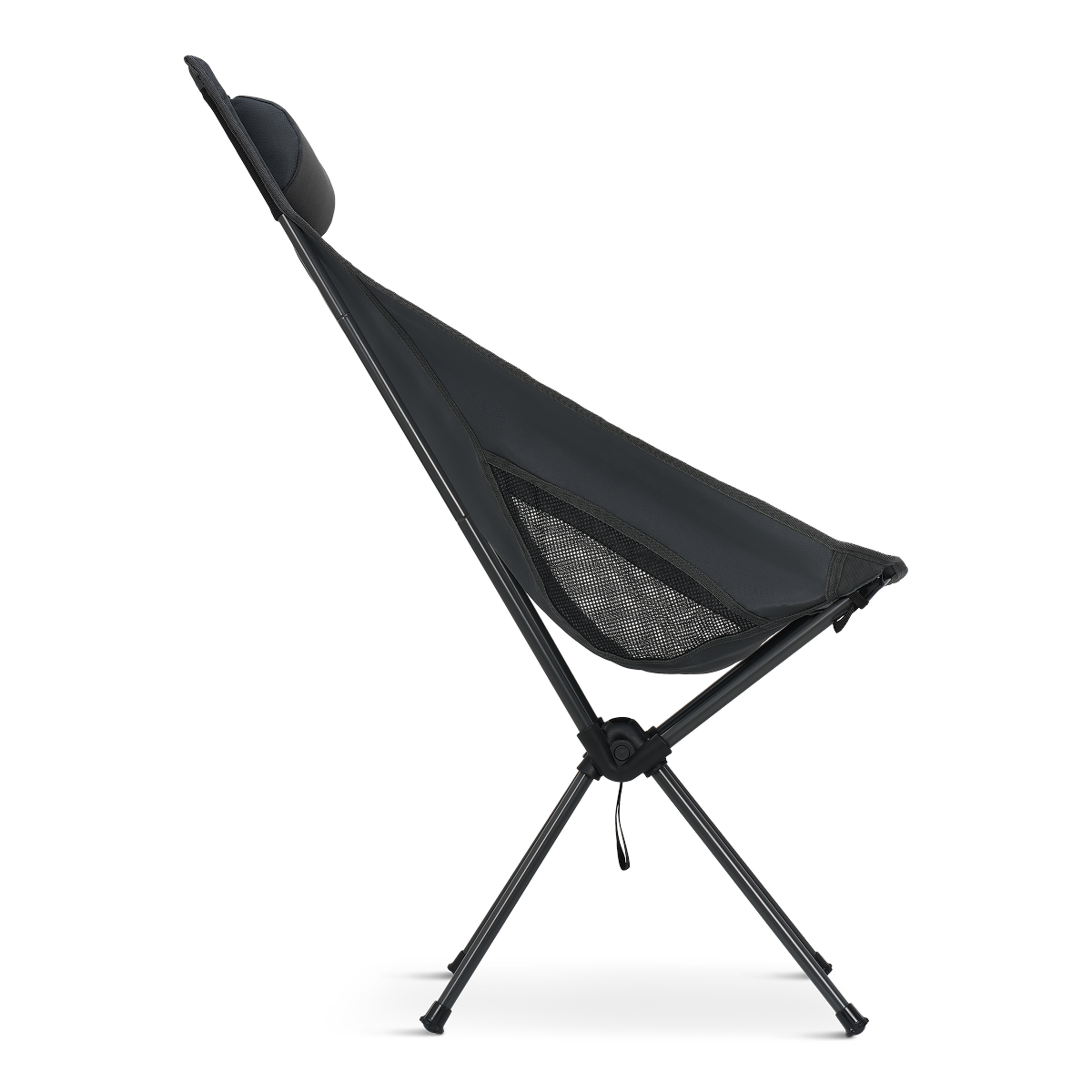stoel, campingstoel, kader, meshzak, compact