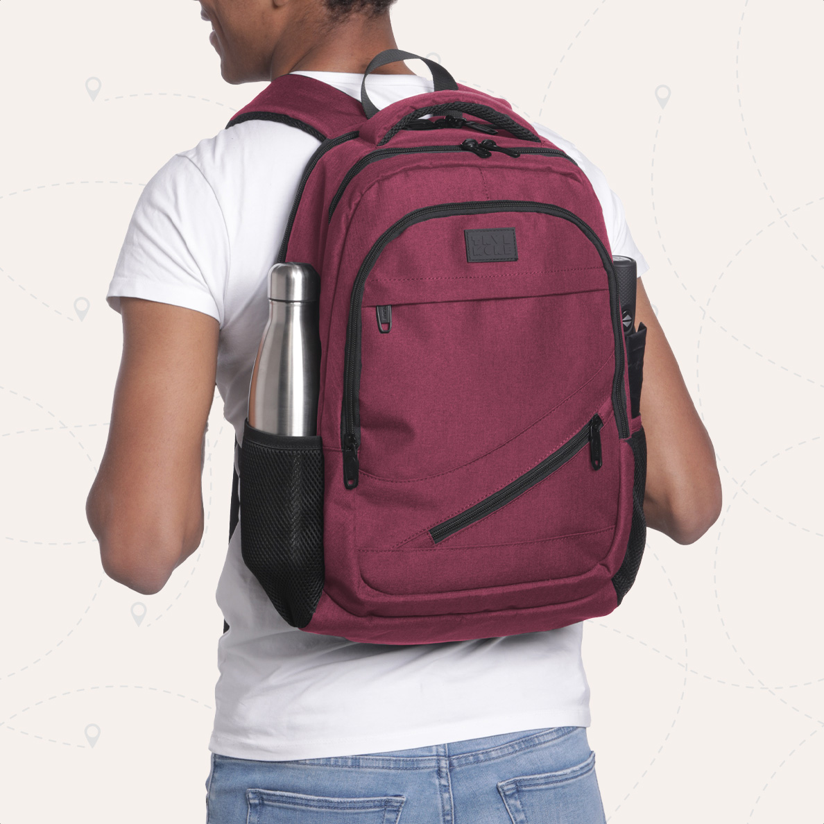 Tas, Rugzak, Jeans, Man, Persoon