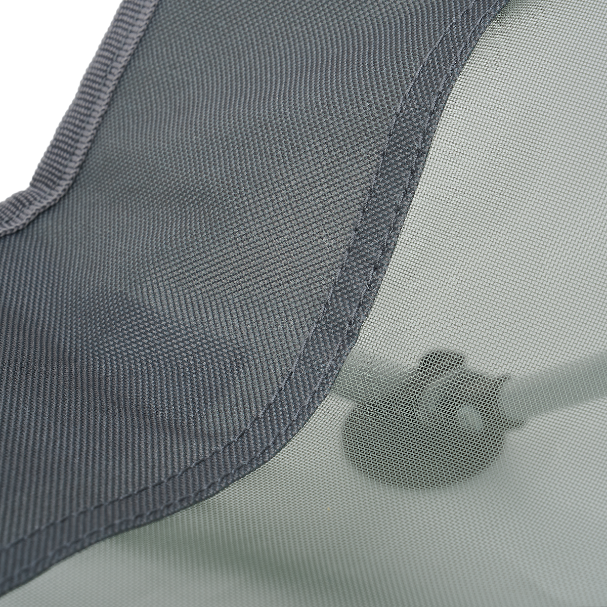 rugged fabric, mesh, kinband, grijs, riemrand